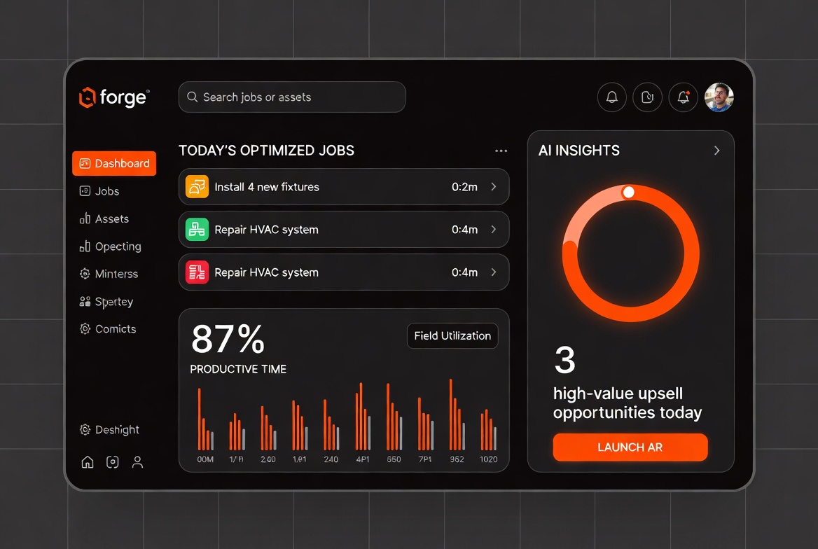 Forge Dashboard - AI insights and optimized jobs